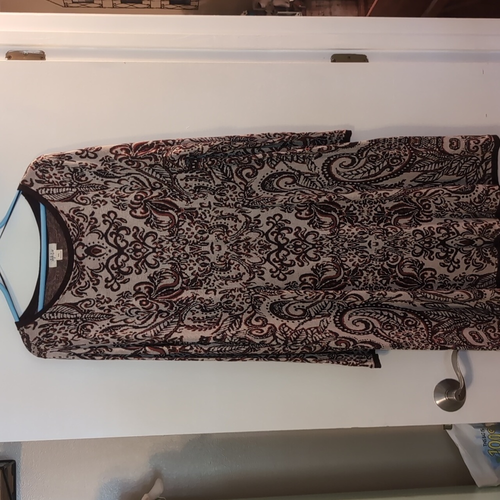 Style & Co Women's Fall Sweater Dress - XXL Midi